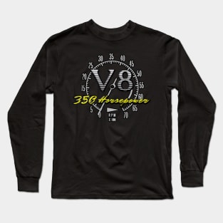 Muscle Car V8 Gauge Long Sleeve T-Shirt